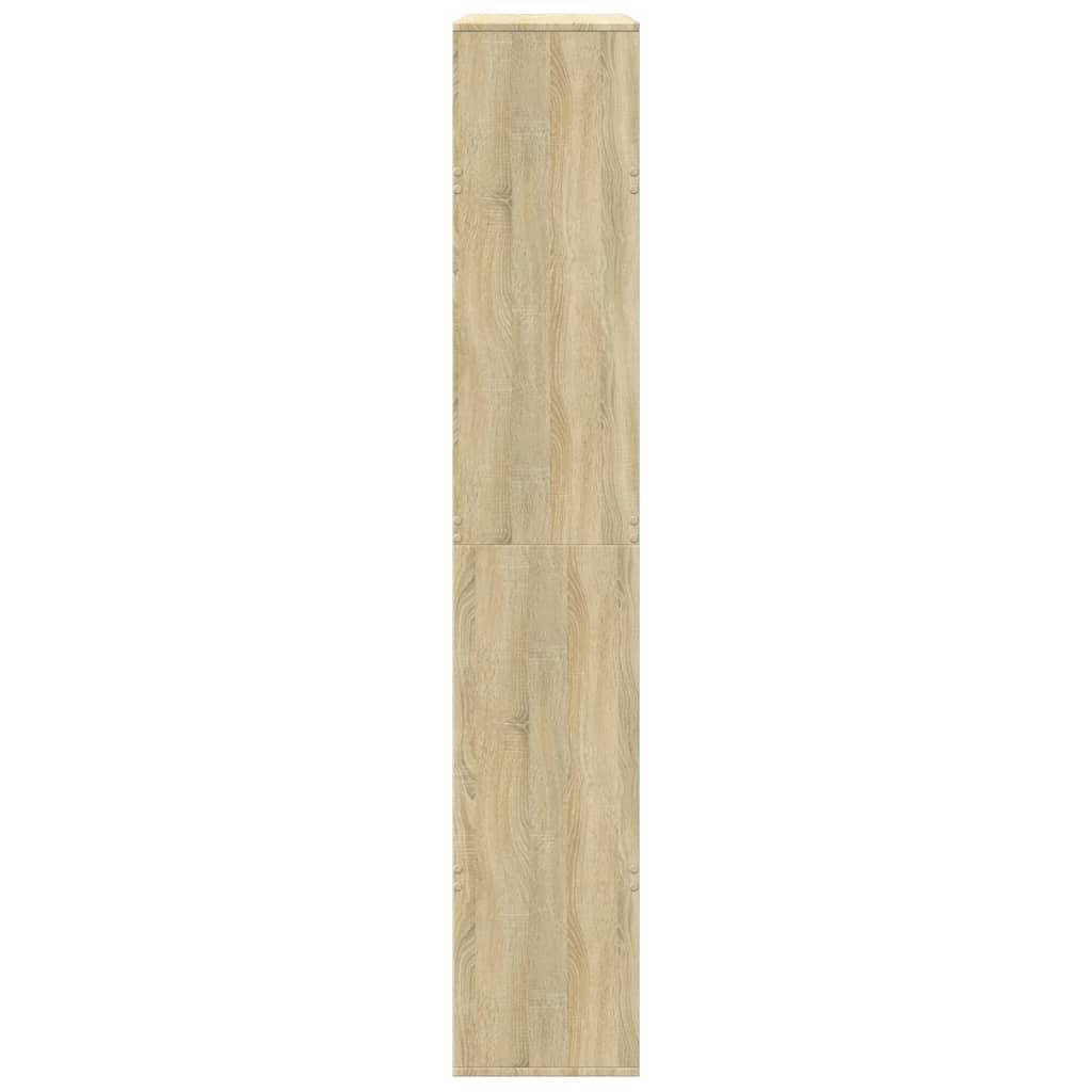 vidaXL Bibliotecă, stejar sonoma, 100x33x187,5 cm, lemn prelucrat vidaXL Bibliotecă, stejar sonoma, 100x33x187,5 cm, lemn prelucrat