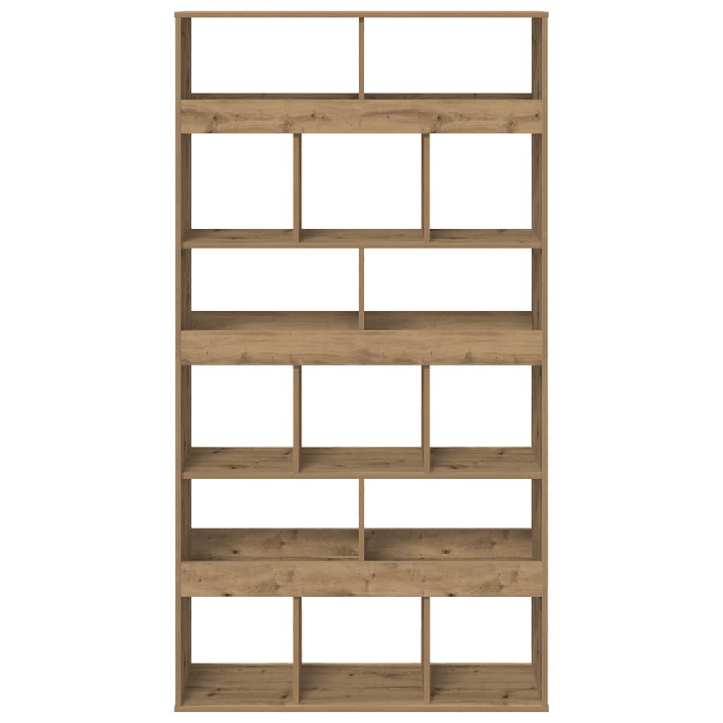 vidaXL Bibliotecă, stejar artizanal, 100x33x187,5 cm, lemn prelucrat vidaXL Bibliotecă, stejar artizanal, 100x33x187,5 cm, lemn prelucrat