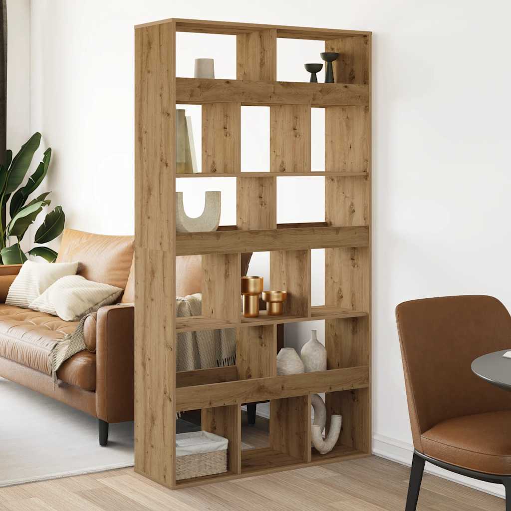 vidaXL Bibliotecă, stejar artizanal, 100x33x187,5 cm, lemn prelucrat vidaXL Bibliotecă, stejar artizanal, 100x33x187,5 cm, lemn prelucrat