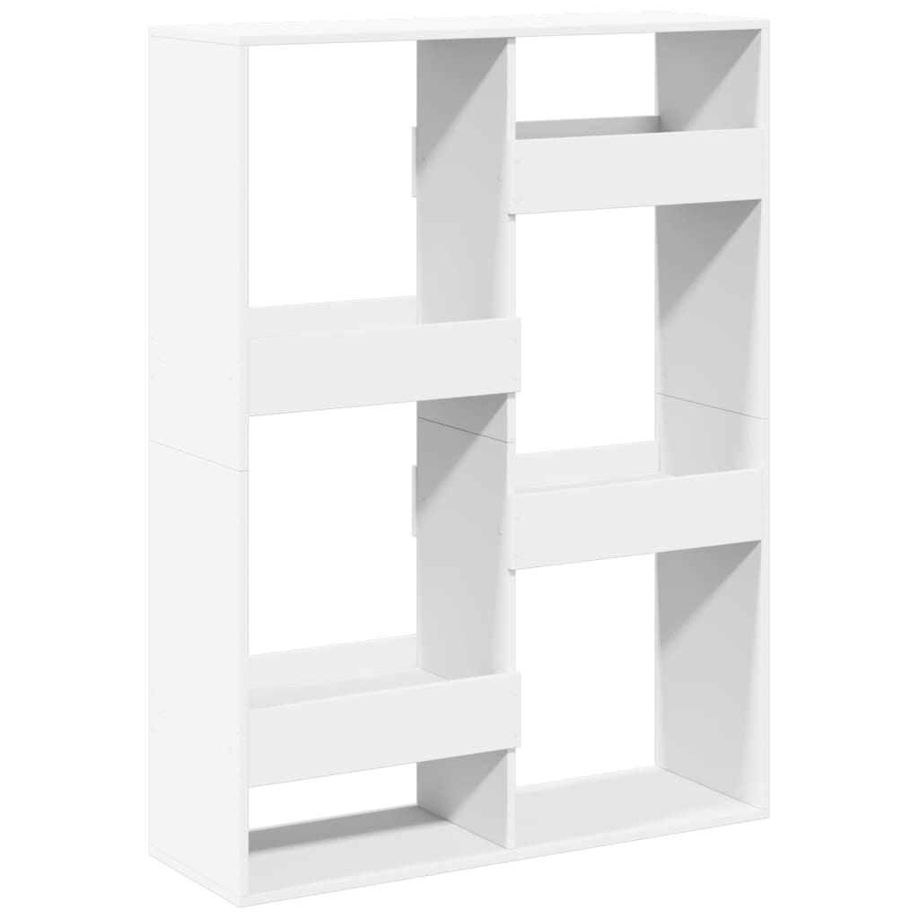 vidaXL Bibliotecă, alb, 100x33x135 cm, lemn prelucrat vidaXL Bibliotecă, alb, 100x33x135 cm, lemn prelucrat