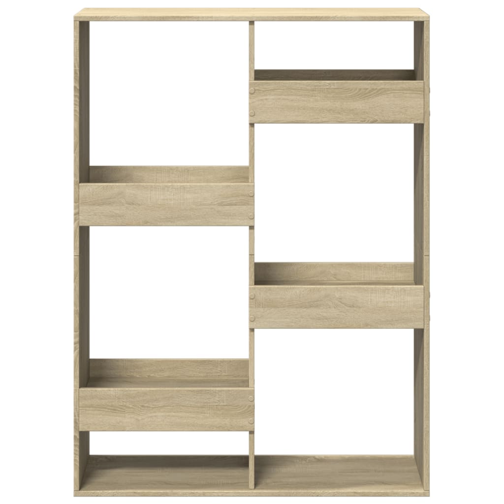 vidaXL Bibliotecă, stejar sonoma, 100x33x135 cm, lemn prelucrat vidaXL Bibliotecă, stejar sonoma, 100x33x135 cm, lemn prelucrat