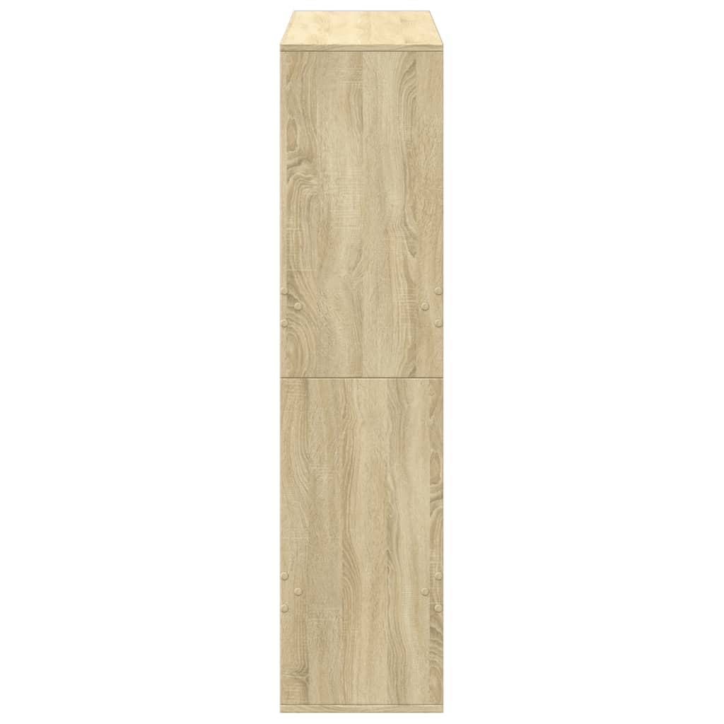 vidaXL Bibliotecă, stejar sonoma, 100x33x135 cm, lemn prelucrat vidaXL Bibliotecă, stejar sonoma, 100x33x135 cm, lemn prelucrat