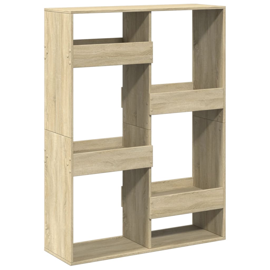 vidaXL Bibliotecă, stejar sonoma, 100x33x135 cm, lemn prelucrat vidaXL Bibliotecă, stejar sonoma, 100x33x135 cm, lemn prelucrat