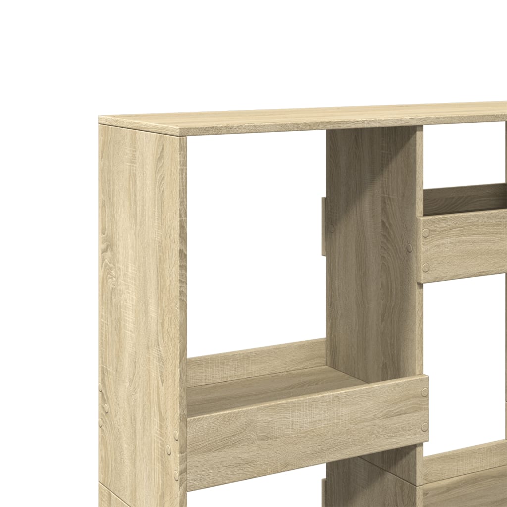 vidaXL Bibliotecă, stejar sonoma, 100x33x135 cm, lemn prelucrat vidaXL Bibliotecă, stejar sonoma, 100x33x135 cm, lemn prelucrat