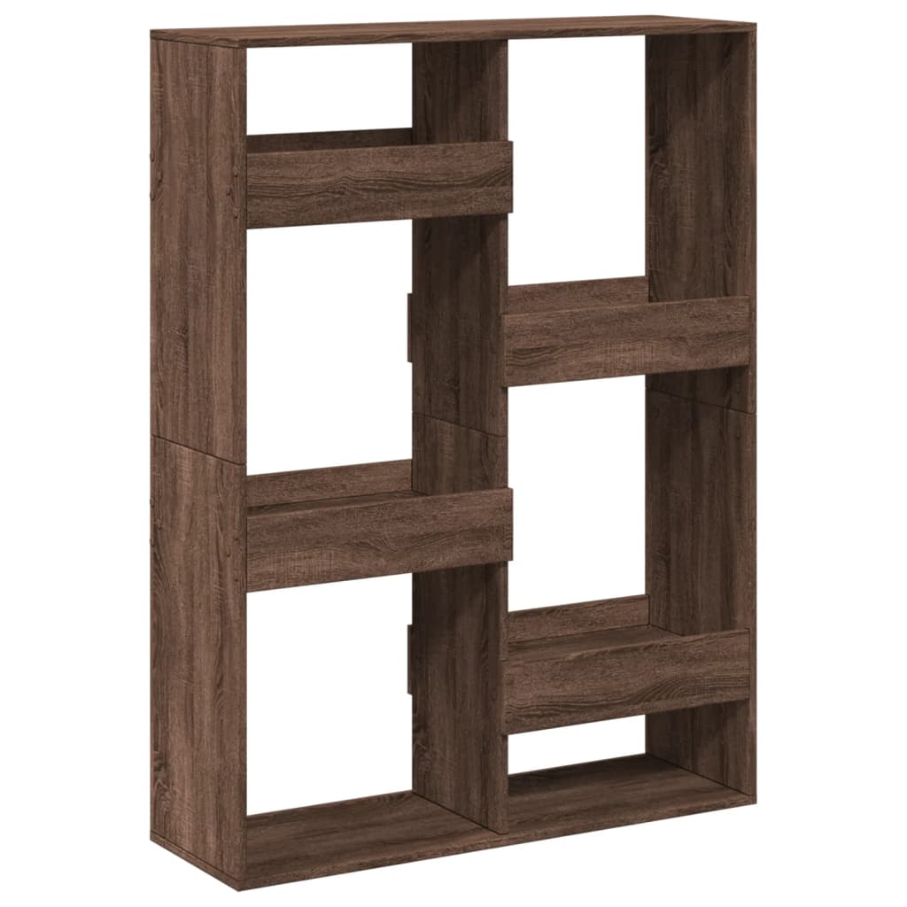vidaXL Bibliotecă, stejar maro, 100x33x135 cm, lemn prelucrat