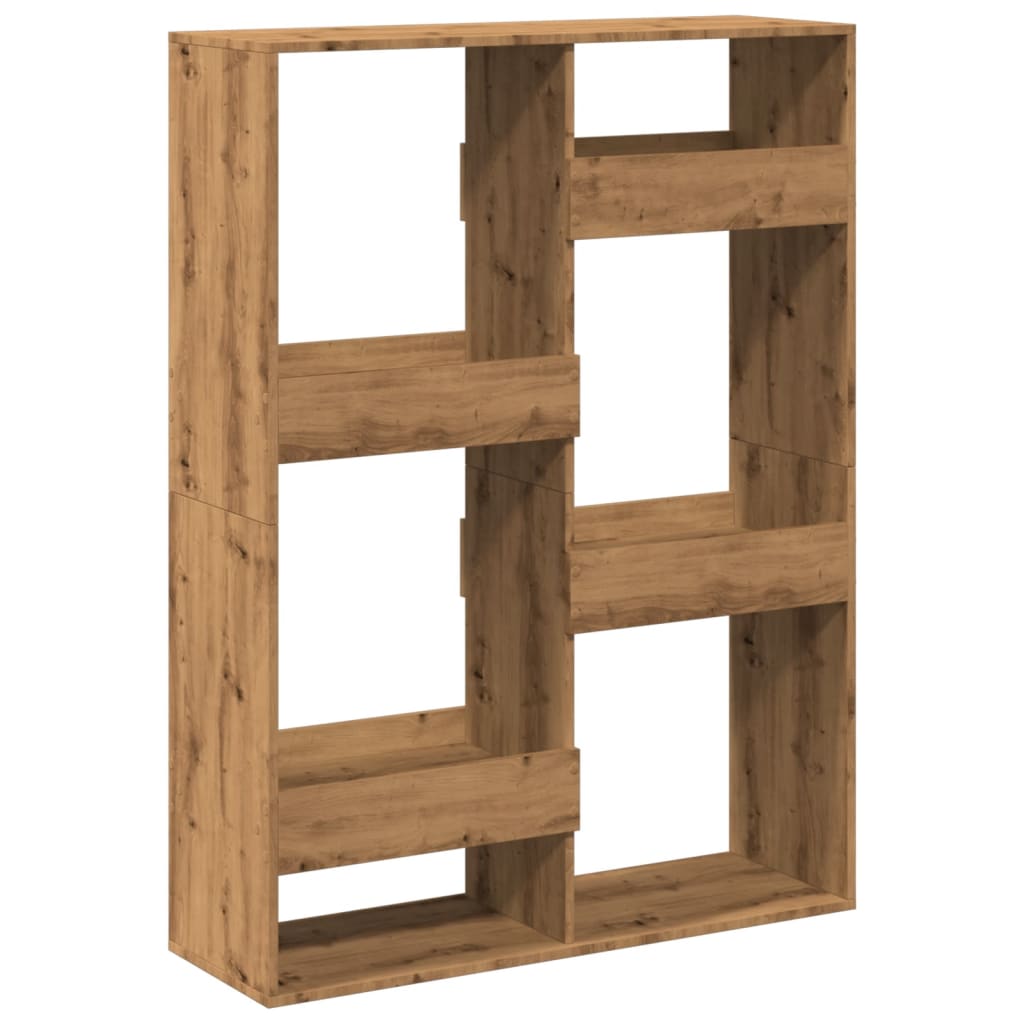 vidaXL Bibliotecă, stejar artizanal, 100x33x135 cm, lemn prelucrat vidaXL Bibliotecă, stejar artizanal, 100x33x135 cm, lemn prelucrat