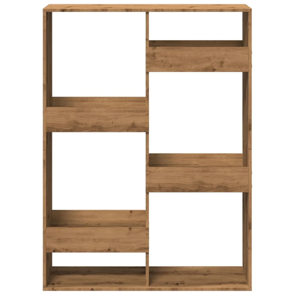 vidaXL Bibliotecă, stejar artizanal, 100x33x135 cm, lemn prelucrat vidaXL Bibliotecă, stejar artizanal, 100x33x135 cm, lemn prelucrat