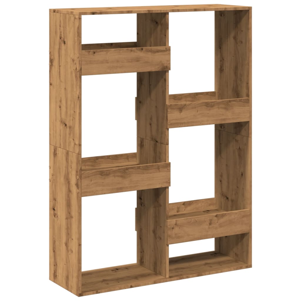vidaXL Bibliotecă, stejar artizanal, 100x33x135 cm, lemn prelucrat vidaXL Bibliotecă, stejar artizanal, 100x33x135 cm, lemn prelucrat