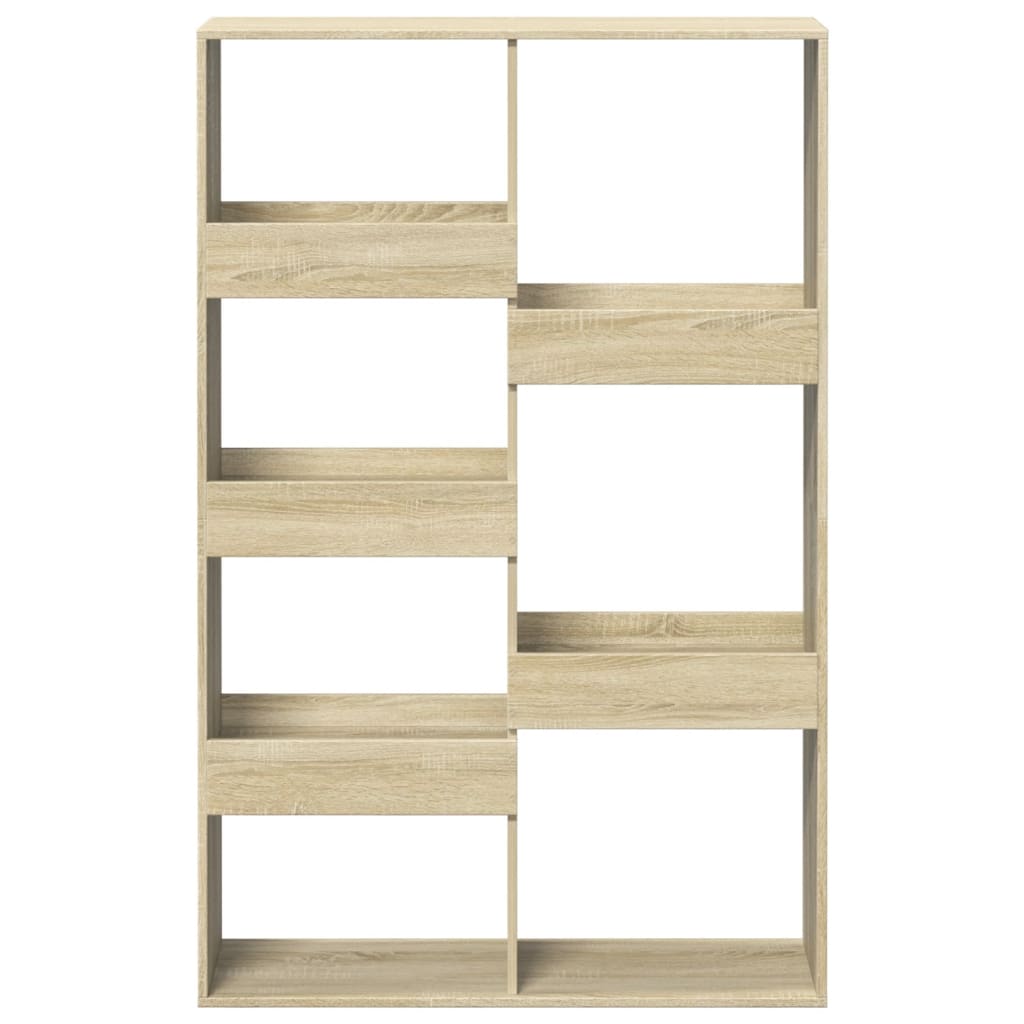 vidaXL Bibliotecă, stejar sonoma, 100x33x155,5 cm, lemn prelucrat vidaXL Bibliotecă, stejar sonoma, 100x33x155,5 cm, lemn prelucrat