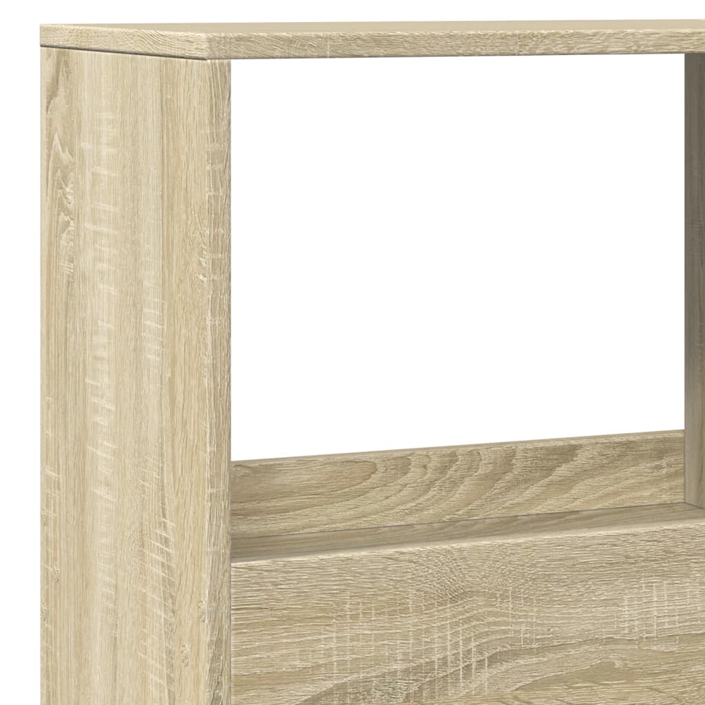 vidaXL Bibliotecă, stejar sonoma, 100x33x155,5 cm, lemn prelucrat vidaXL Bibliotecă, stejar sonoma, 100x33x155,5 cm, lemn prelucrat