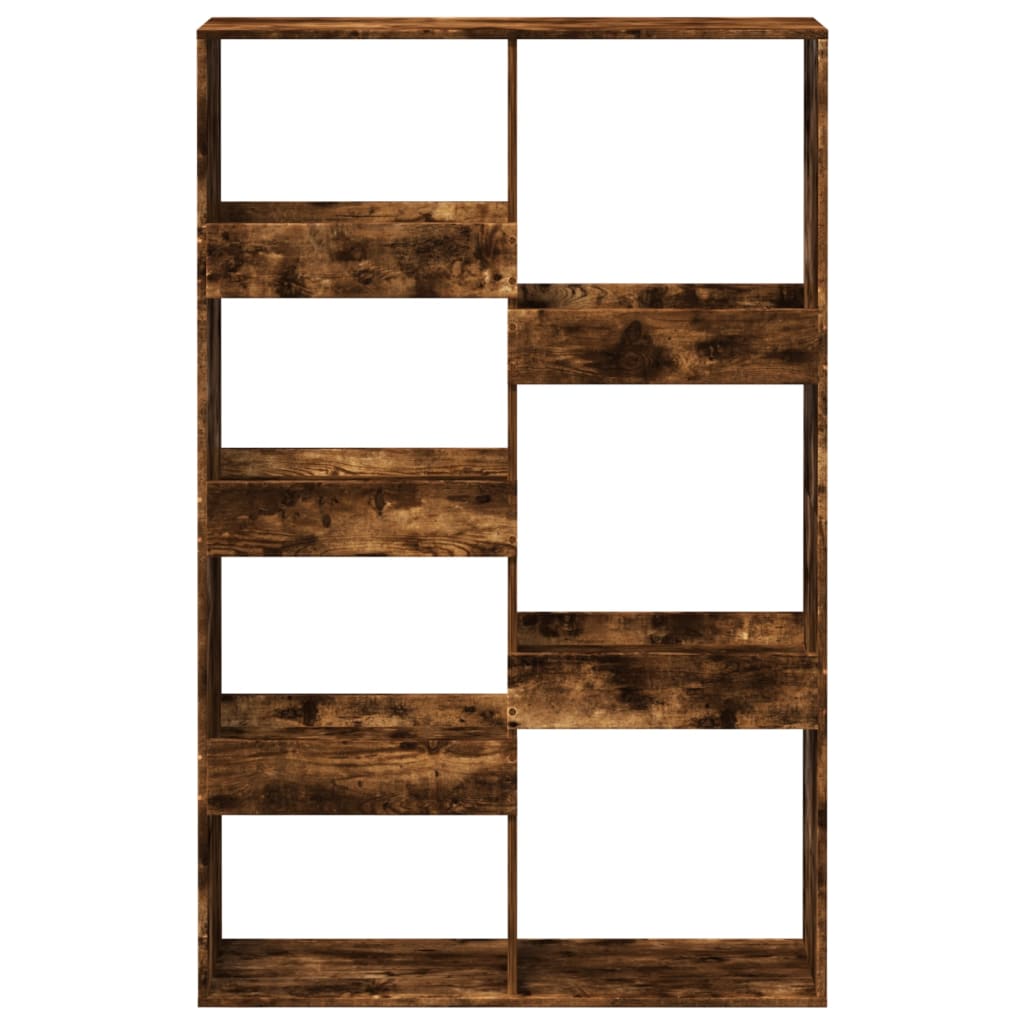 vidaXL Bibliotecă, stejar fumuriu, 100x33x155,5 cm, lemn prelucrat vidaXL Bibliotecă, stejar fumuriu, 100x33x155,5 cm, lemn prelucrat