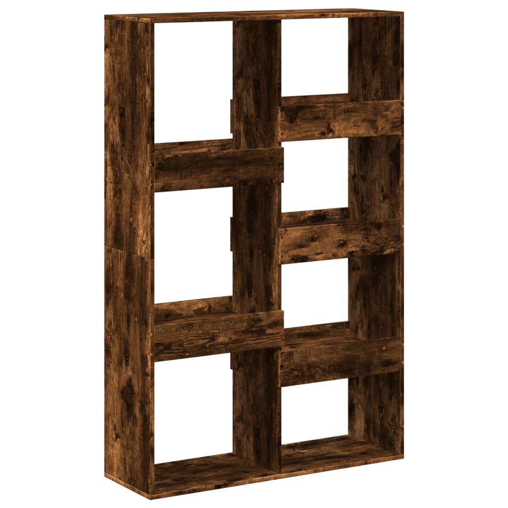 vidaXL Bibliotecă, stejar fumuriu, 100x33x155,5 cm, lemn prelucrat vidaXL Bibliotecă, stejar fumuriu, 100x33x155,5 cm, lemn prelucrat