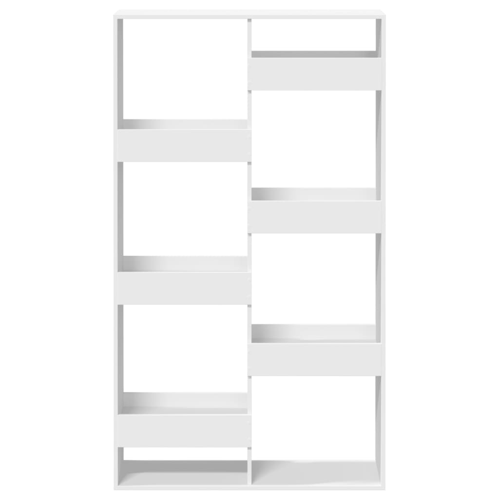 vidaXL Bibliotecă, alb, 100x33x175 cm, lemn prelucrat vidaXL Bibliotecă, alb, 100x33x175 cm, lemn prelucrat