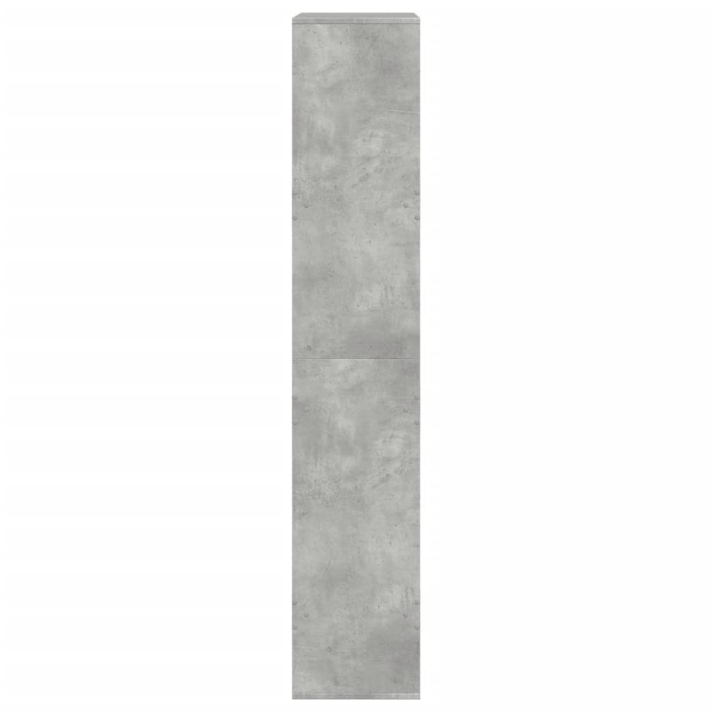vidaXL Bibliotecă, gri beton, 100x33x175 cm, lemn prelucrat vidaXL Bibliotecă, gri beton, 100x33x175 cm, lemn prelucrat