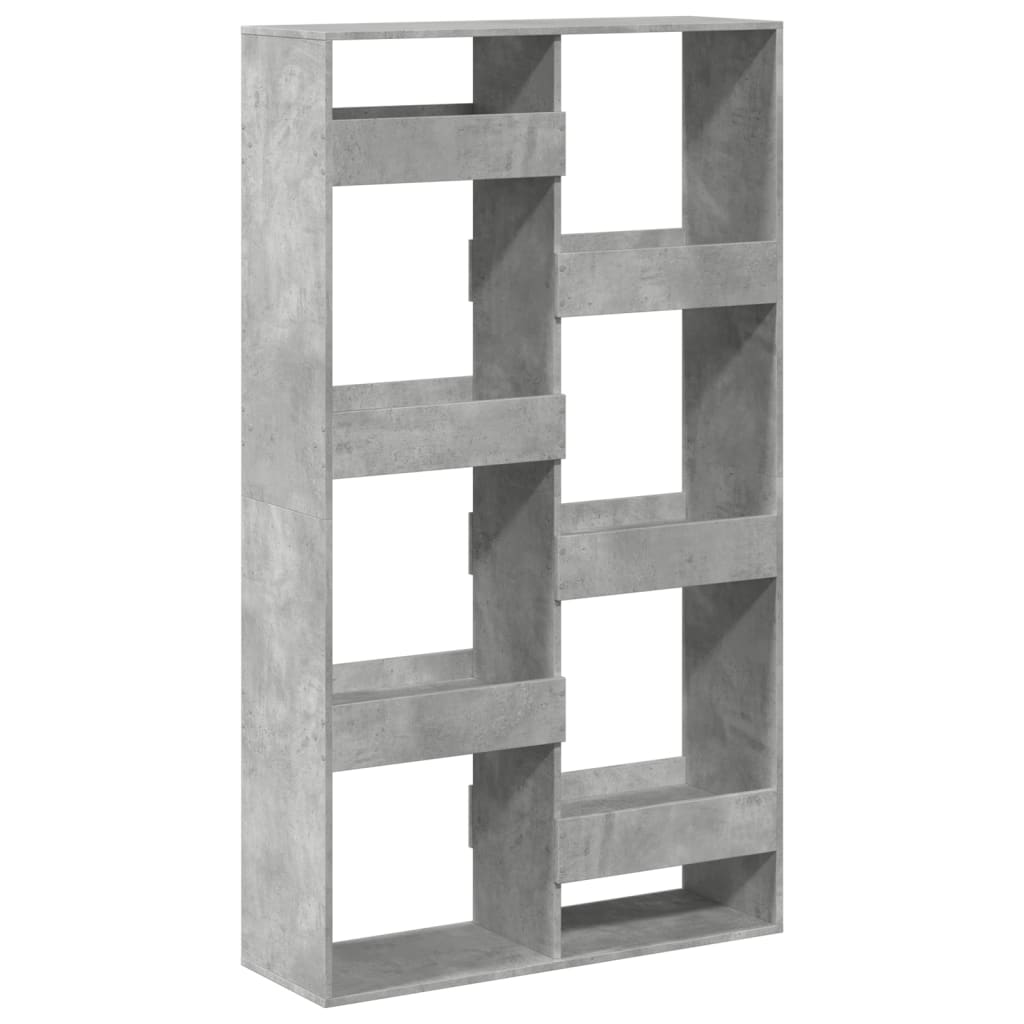 vidaXL Bibliotecă, gri beton, 100x33x175 cm, lemn prelucrat vidaXL Bibliotecă, gri beton, 100x33x175 cm, lemn prelucrat