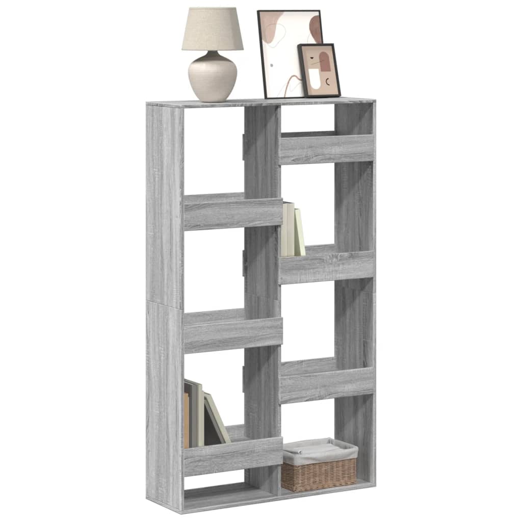 vidaXL Bibliotecă, gri sonoma, 100x33x175 cm, lemn prelucrat vidaXL Bibliotecă, gri sonoma, 100x33x175 cm, lemn prelucrat
