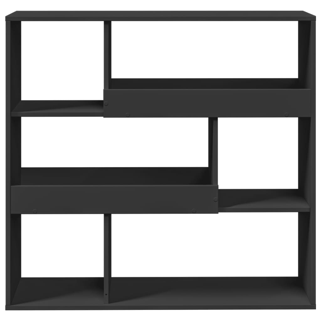 vidaXL Separator de cameră, negru, 100x33x94,5 cm, lemn prelucrat vidaXL Separator de cameră, negru, 100x33x94,5 cm, lemn prelucrat