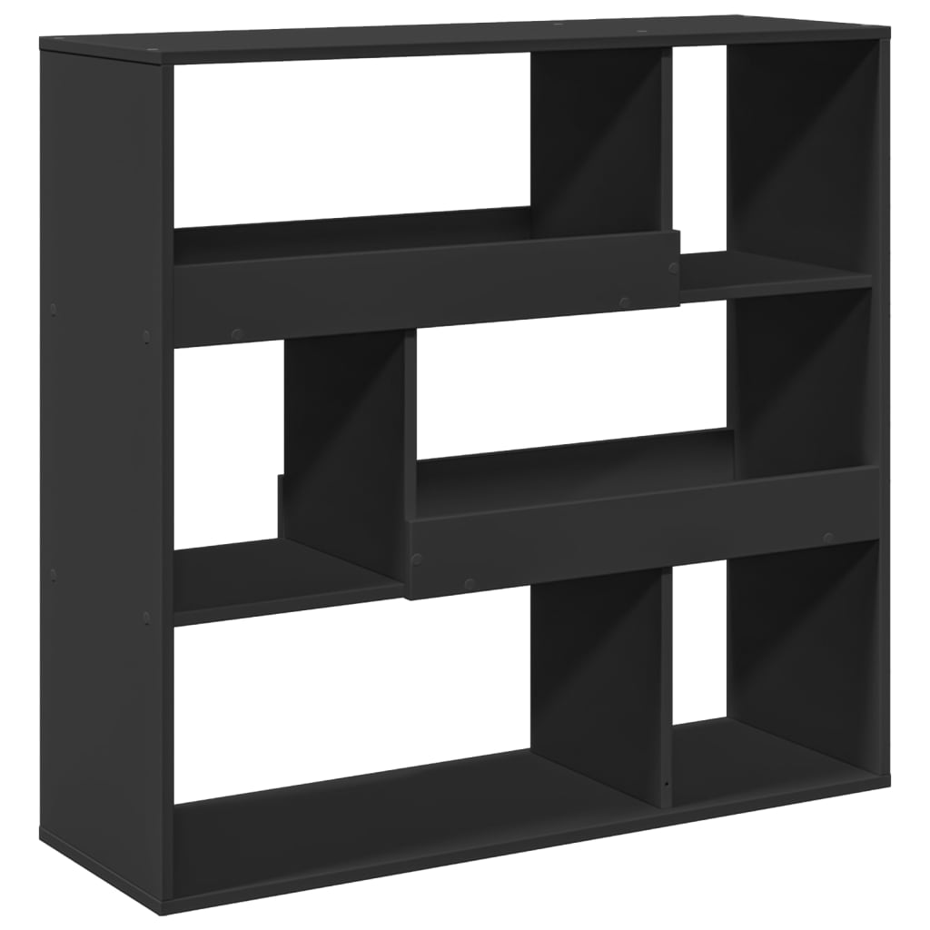 vidaXL Separator de cameră, negru, 100x33x94,5 cm, lemn prelucrat vidaXL Separator de cameră, negru, 100x33x94,5 cm, lemn prelucrat