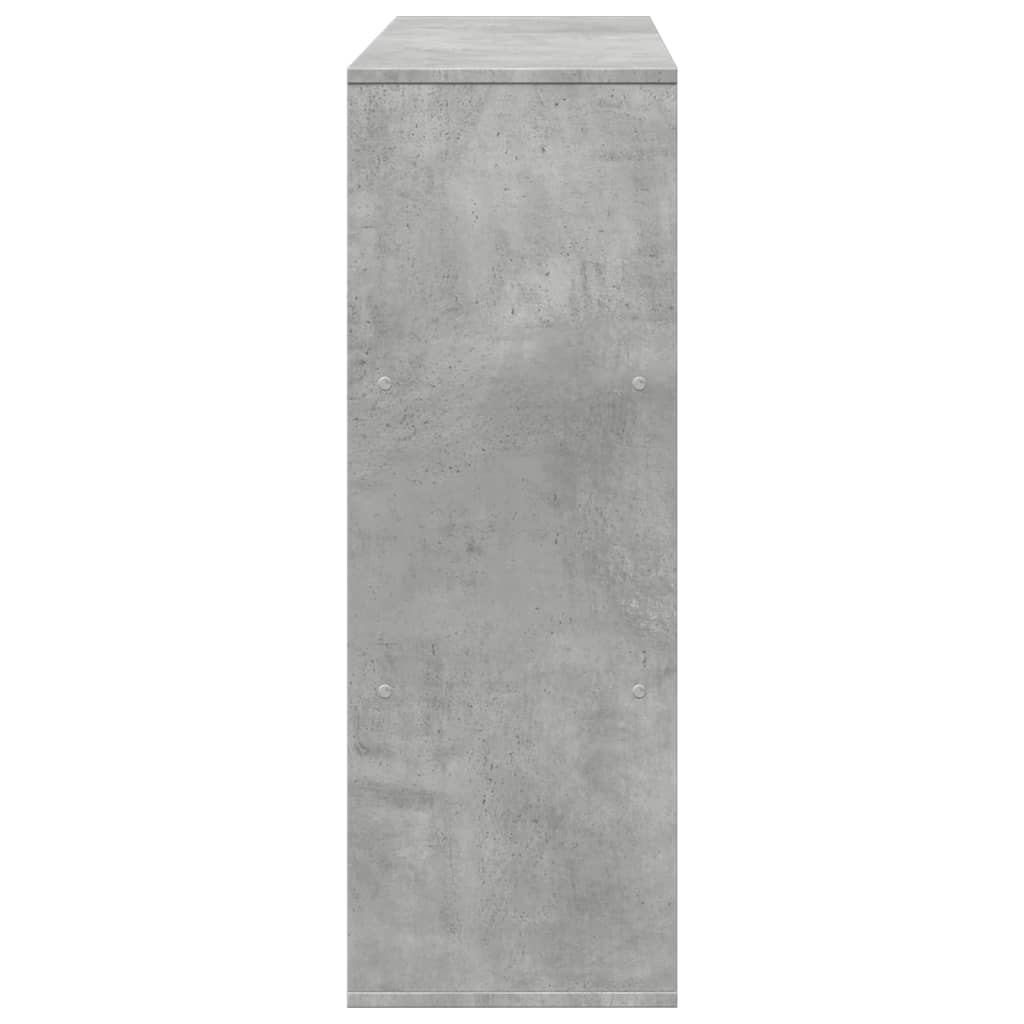 vidaXL Separator de cameră, gri beton, 100x33x94,5 cm, lemn prelucrat vidaXL Separator de cameră, gri beton, 100x33x94,5 cm, lemn prelucrat