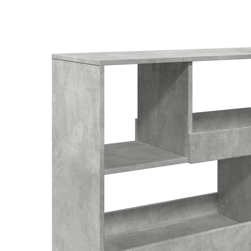vidaXL Separator de cameră, gri beton, 100x33x94,5 cm, lemn prelucrat vidaXL Separator de cameră, gri beton, 100x33x94,5 cm, lemn prelucrat