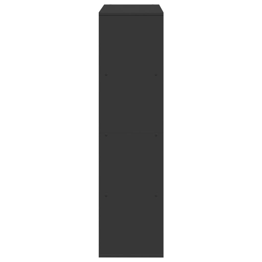 vidaXL Separator de cameră, negru, 100x33x125,5 cm, lemn prelucrat vidaXL Separator de cameră, negru, 100x33x125,5 cm, lemn prelucrat