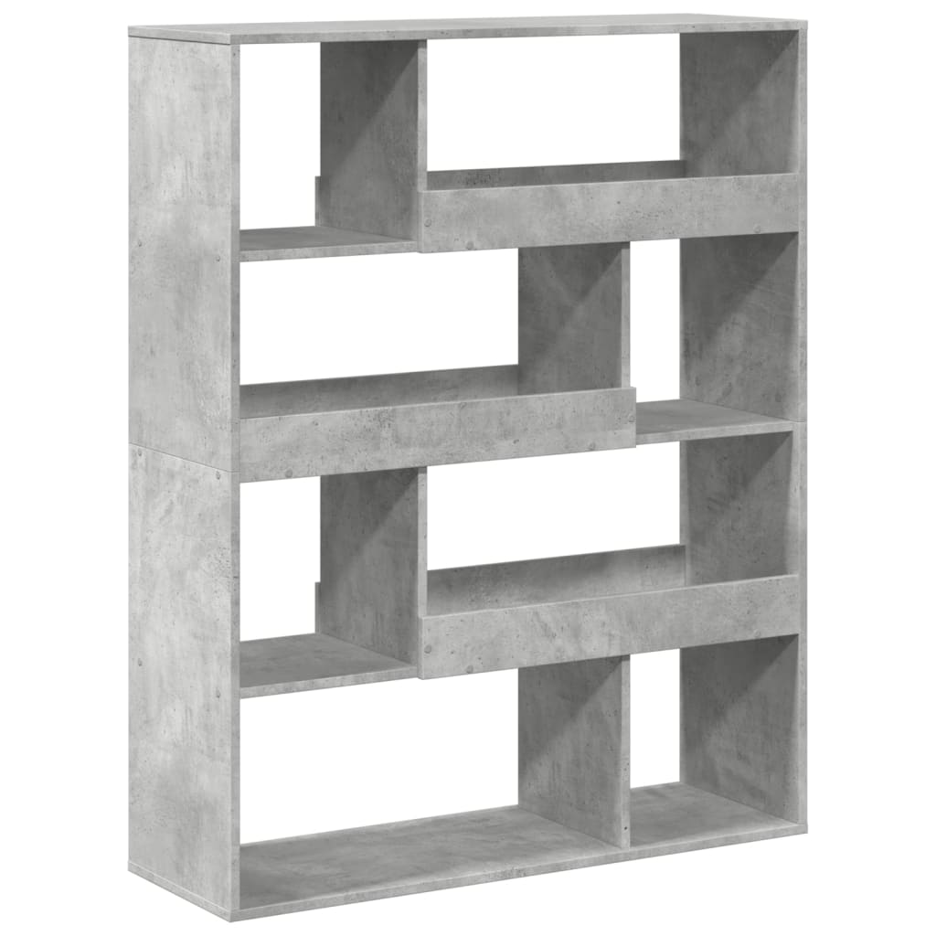 vidaXL Separator de cameră, gri beton, 100x33x125,5 cm, lemn prelucrat vidaXL Separator de cameră, gri beton, 100x33x125,5 cm, lemn prelucrat