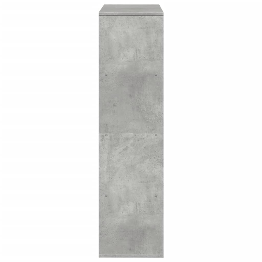 vidaXL Separator de cameră, gri beton, 100x33x125,5 cm, lemn prelucrat vidaXL Separator de cameră, gri beton, 100x33x125,5 cm, lemn prelucrat