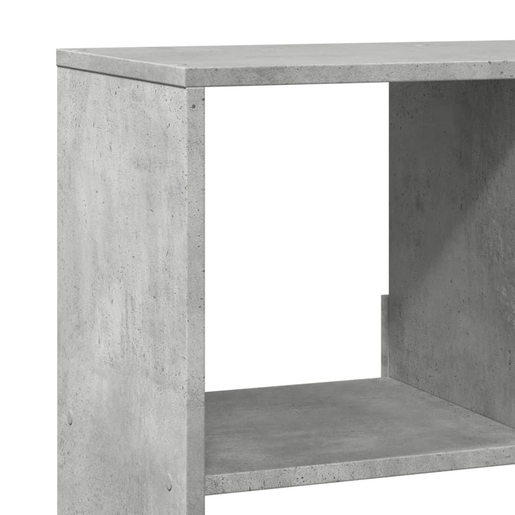 vidaXL Separator de cameră, gri beton, 100x33x125,5 cm, lemn prelucrat vidaXL Separator de cameră, gri beton, 100x33x125,5 cm, lemn prelucrat