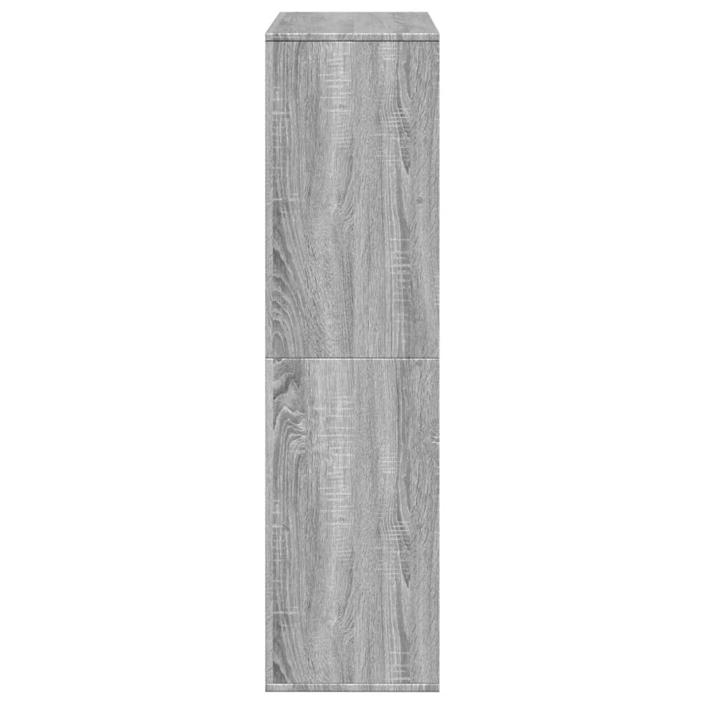 vidaXL Separator de cameră gri sonoma, 100x33x125,5 cm, lemn prelucrat vidaXL Separator de cameră gri sonoma, 100x33x125,5 cm, lemn prelucrat