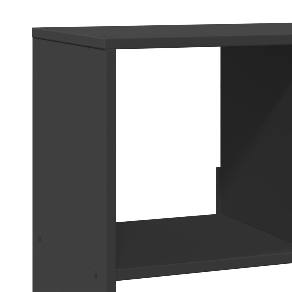 vidaXL Separator de cameră, negru, 100x33x187,5 cm, lemn prelucrat vidaXL Separator de cameră, negru, 100x33x187,5 cm, lemn prelucrat