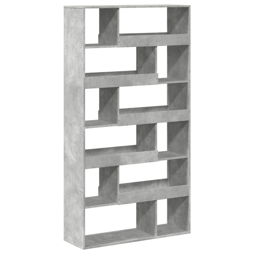vidaXL Separator de cameră, gri beton, 100x33x187,5 cm, lemn prelucrat vidaXL Separator de cameră, gri beton, 100x33x187,5 cm, lemn prelucrat