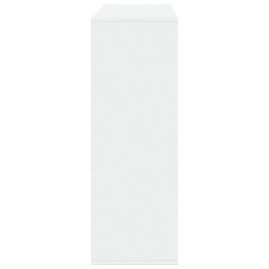 vidaXL Separator de cameră, alb, 100x33x94,5 cm, lemn prelucrat vidaXL Separator de cameră, alb, 100x33x94,5 cm, lemn prelucrat