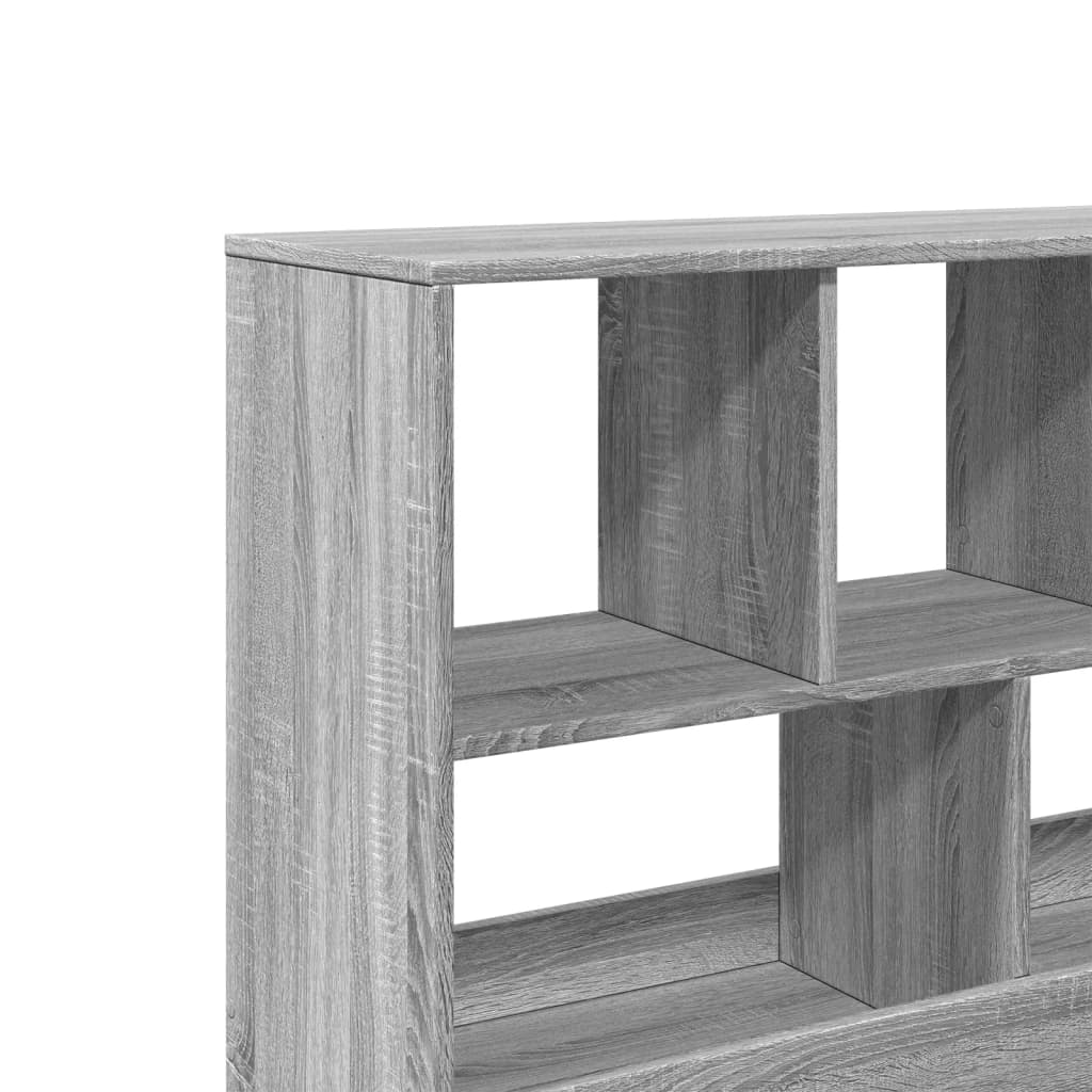 vidaXL Separator cameră, gri sonoma, 100x33x94,5 cm, lemn prelucrat