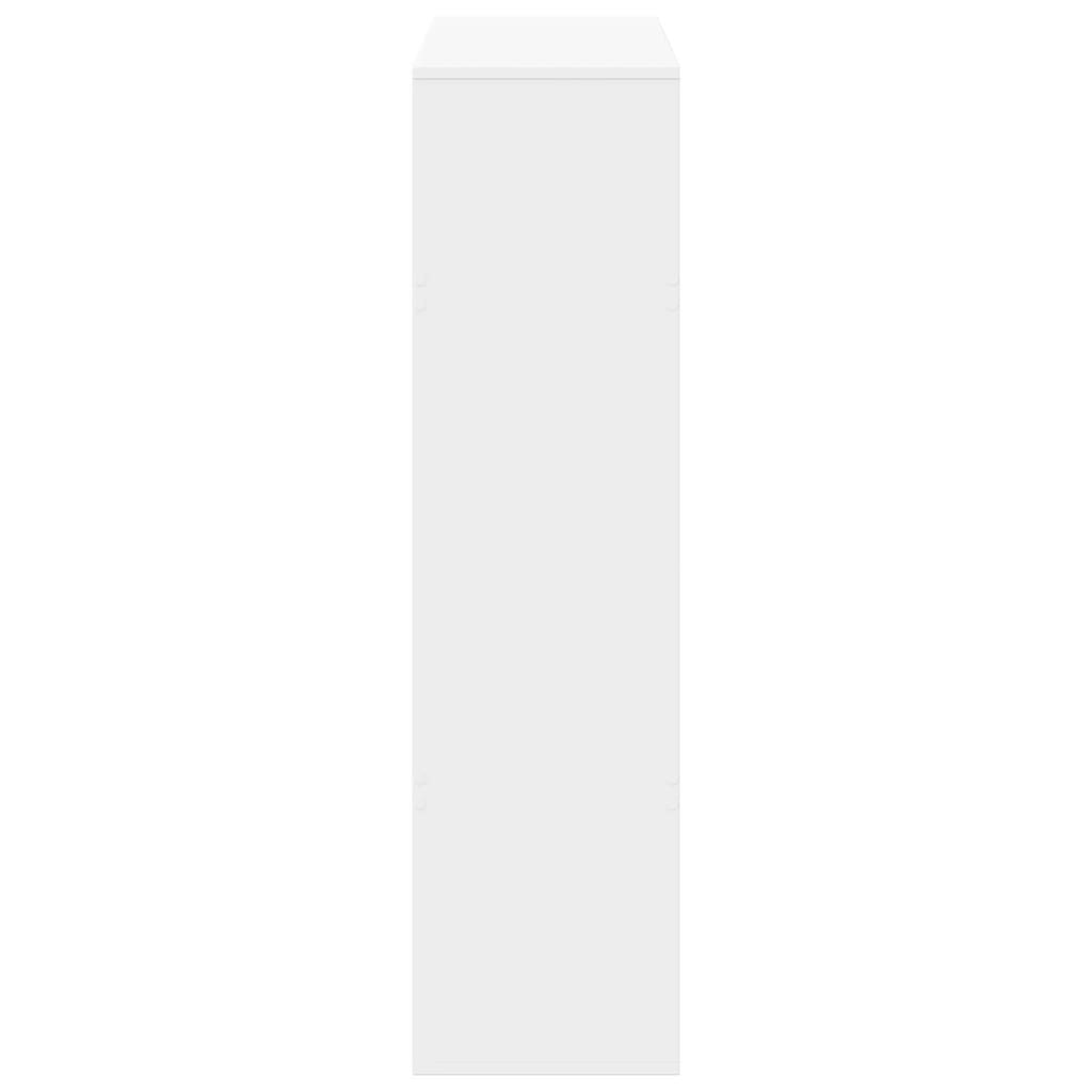 vidaXL Separator de cameră, alb, 100x33x125,5 cm, lemn prelucrat vidaXL Separator de cameră, alb, 100x33x125,5 cm, lemn prelucrat