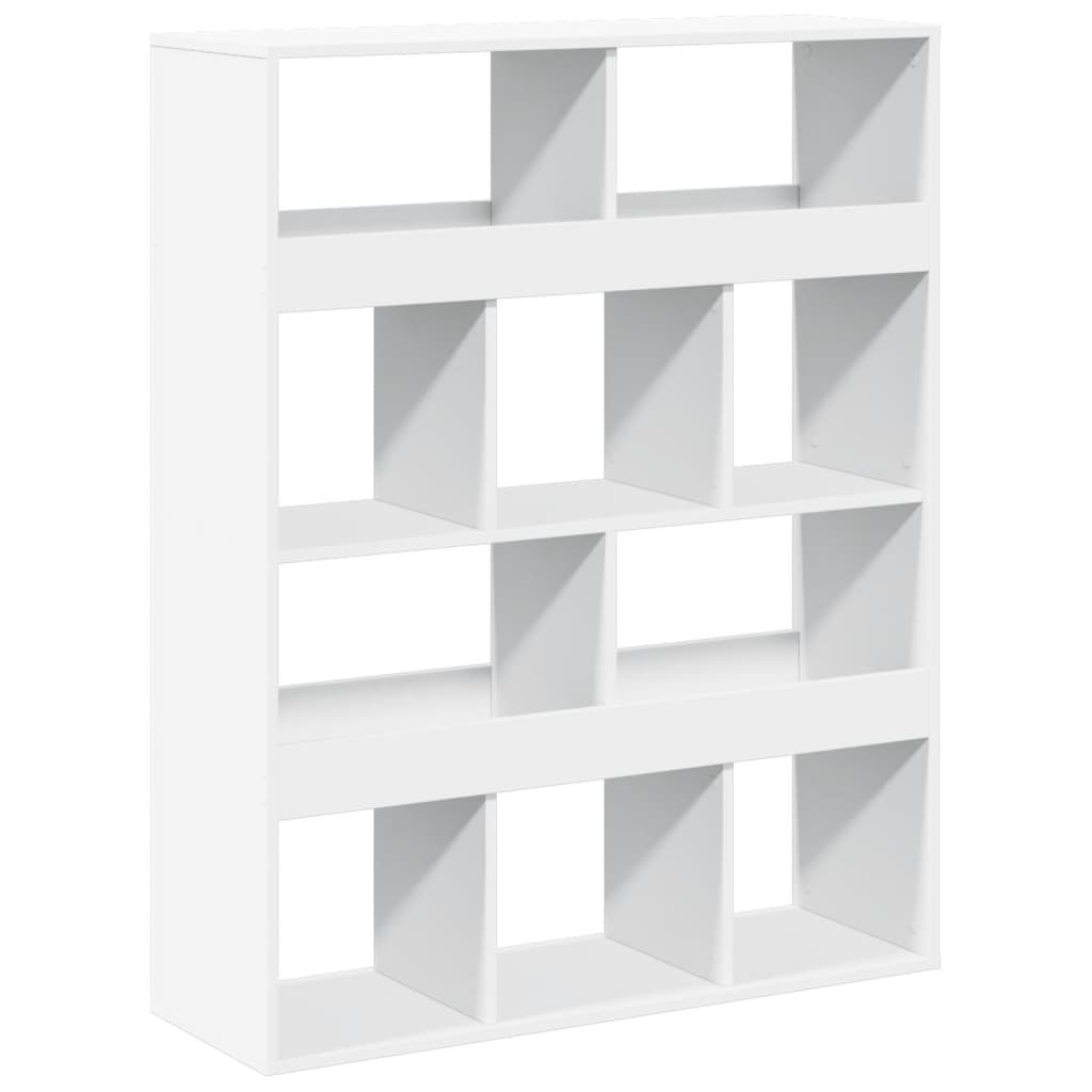 vidaXL Separator de cameră, alb, 100x33x125,5 cm, lemn prelucrat vidaXL Separator de cameră, alb, 100x33x125,5 cm, lemn prelucrat