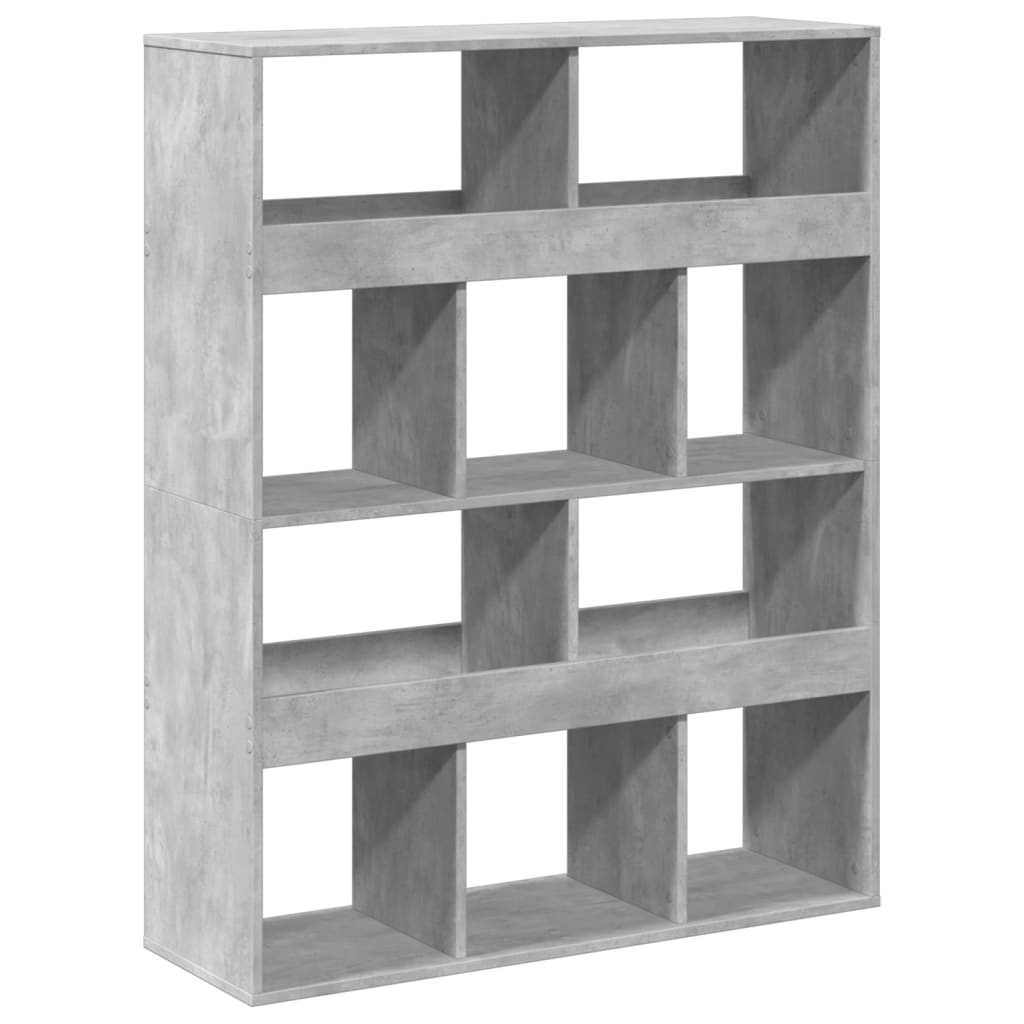 vidaXL Separator de cameră, gri beton, 100x33x125,5 cm, lemn prelucrat vidaXL Separator de cameră, gri beton, 100x33x125,5 cm, lemn prelucrat