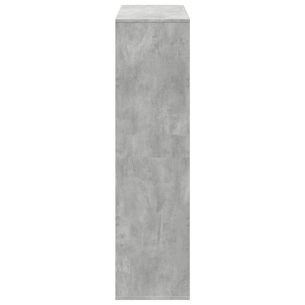 vidaXL Separator de cameră, gri beton, 100x33x125,5 cm, lemn prelucrat vidaXL Separator de cameră, gri beton, 100x33x125,5 cm, lemn prelucrat