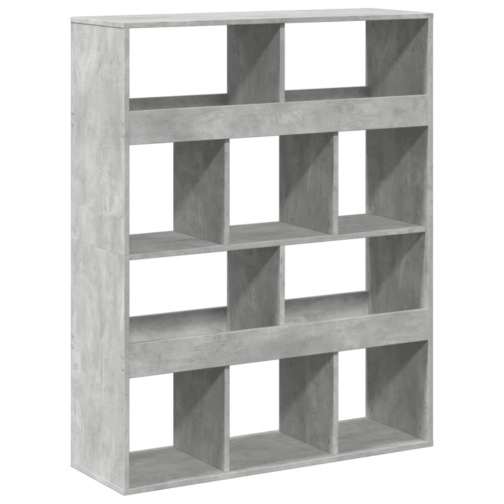 vidaXL Separator de cameră, gri beton, 100x33x125,5 cm, lemn prelucrat vidaXL Separator de cameră, gri beton, 100x33x125,5 cm, lemn prelucrat
