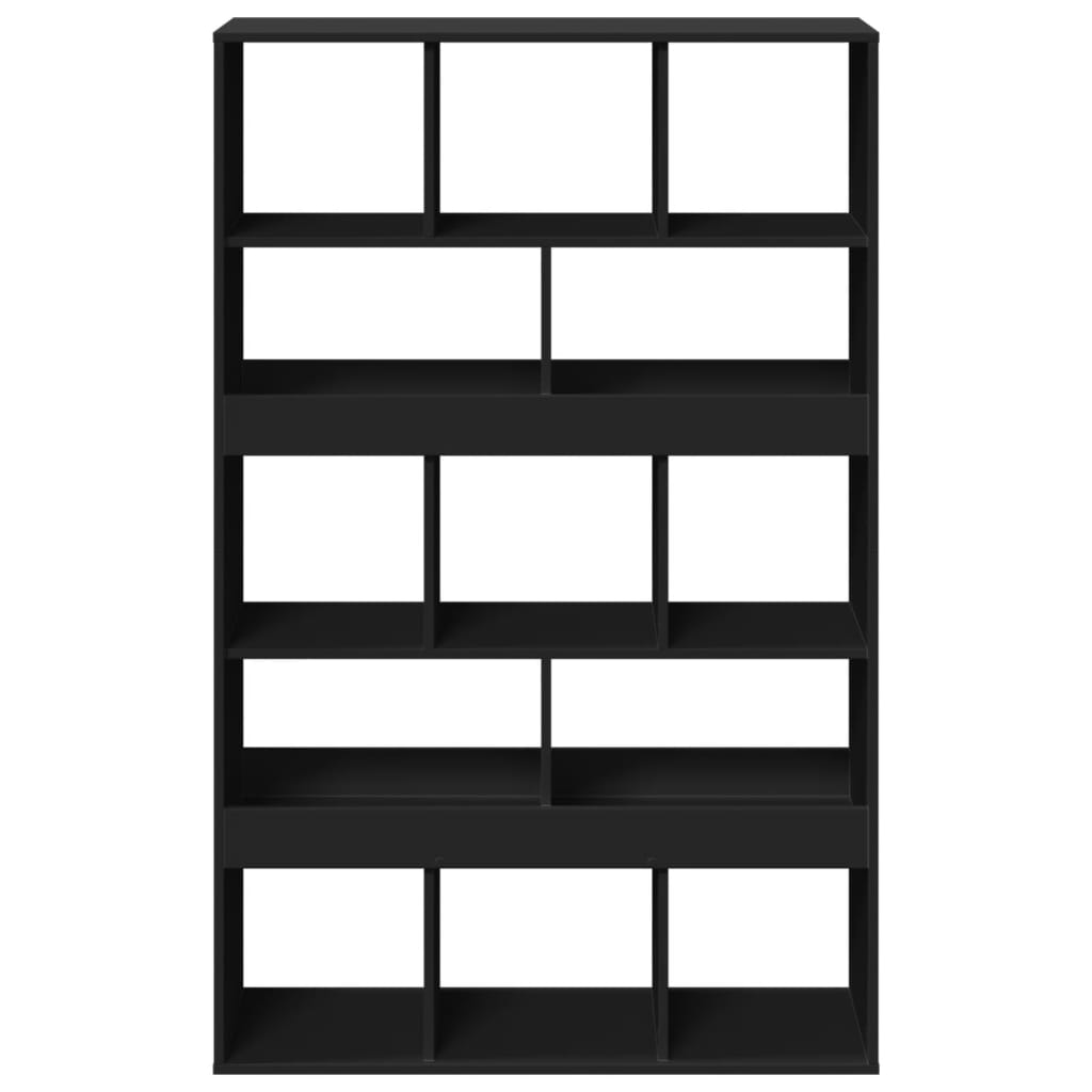 vidaXL Separator de cameră, negru, 100x33x156,5 cm, lemn prelucrat vidaXL Separator de cameră, negru, 100x33x156,5 cm, lemn prelucrat