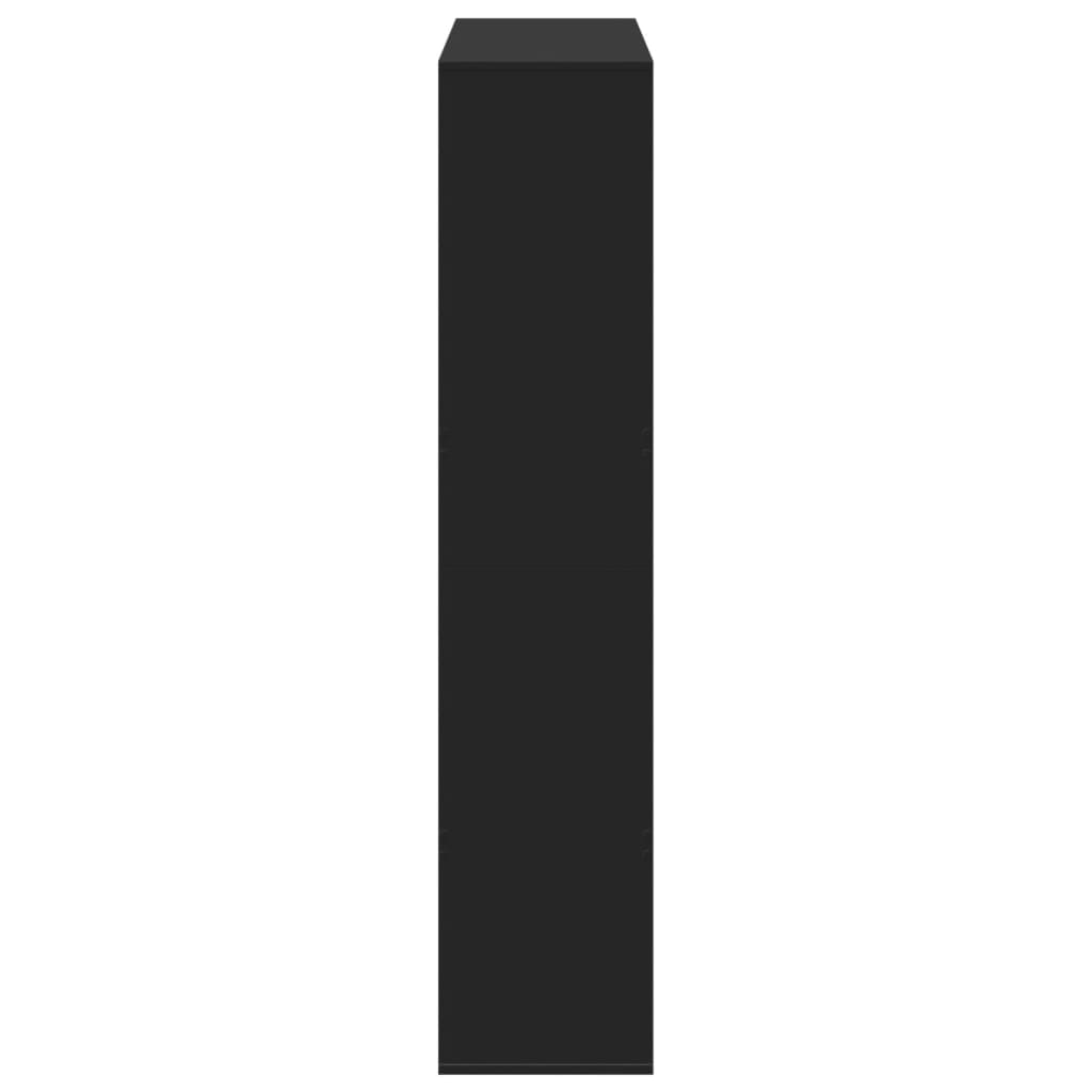 vidaXL Separator de cameră, negru, 100x33x156,5 cm, lemn prelucrat vidaXL Separator de cameră, negru, 100x33x156,5 cm, lemn prelucrat