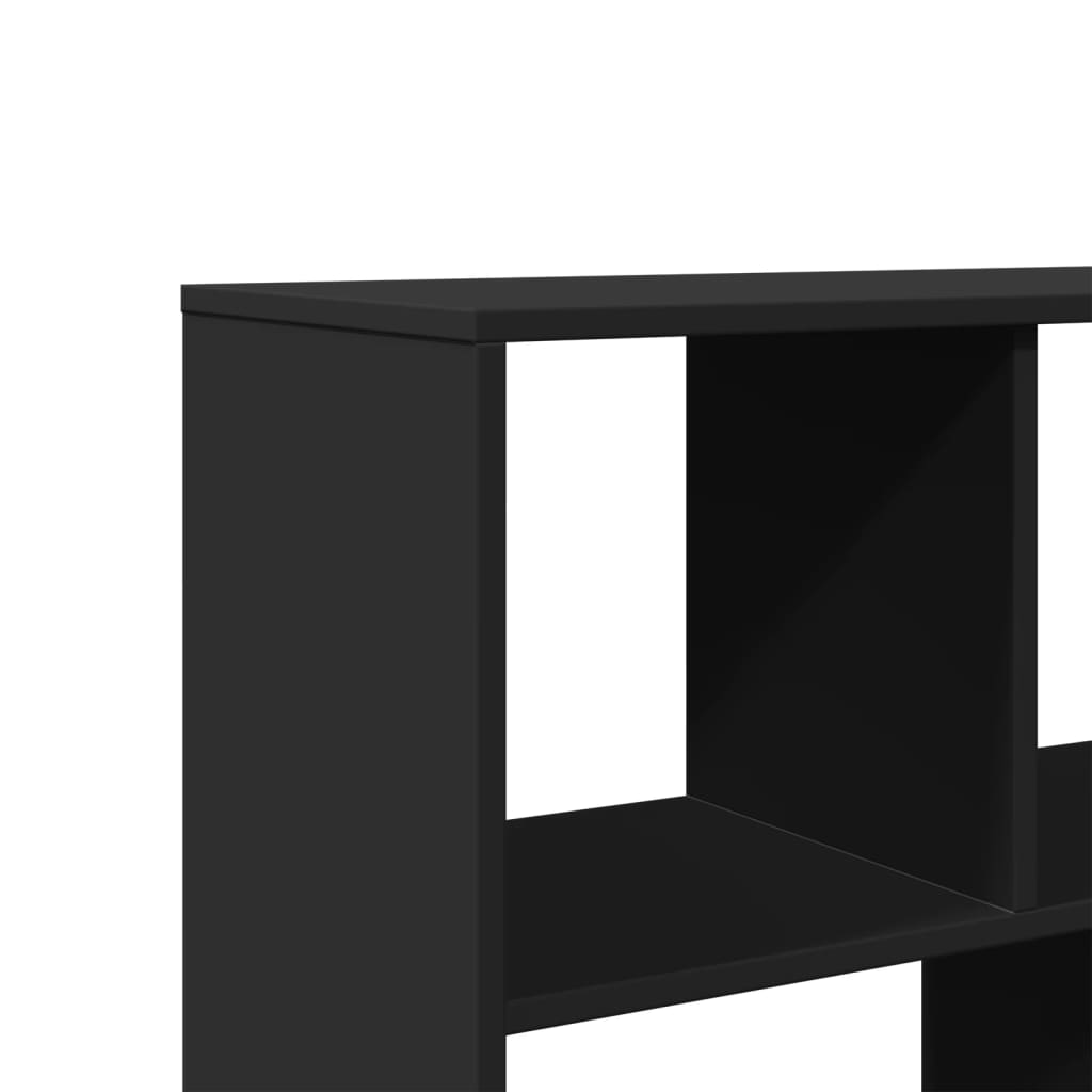 vidaXL Separator de cameră, negru, 100x33x156,5 cm, lemn prelucrat vidaXL Separator de cameră, negru, 100x33x156,5 cm, lemn prelucrat