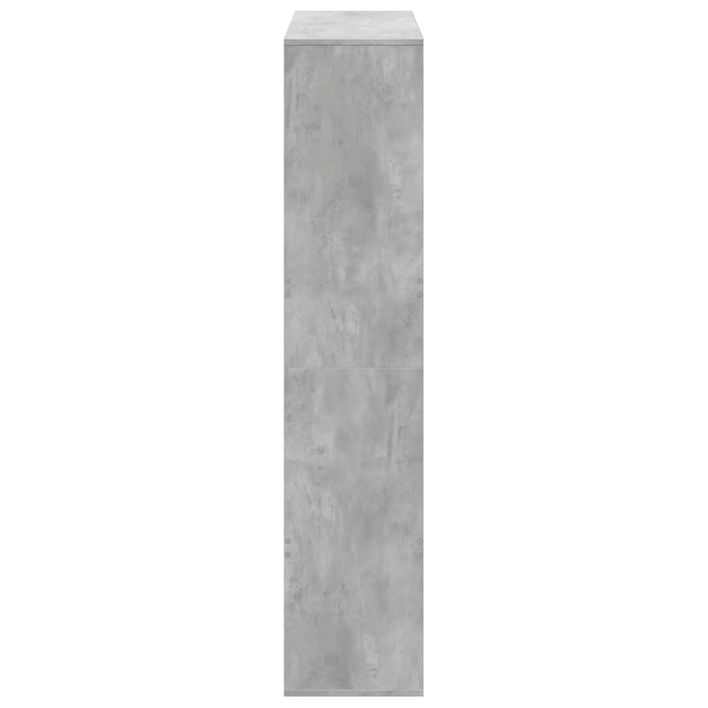 vidaXL Separator de cameră, gri beton, 100x33x156,5 cm, lemn prelucrat vidaXL Separator de cameră, gri beton, 100x33x156,5 cm, lemn prelucrat