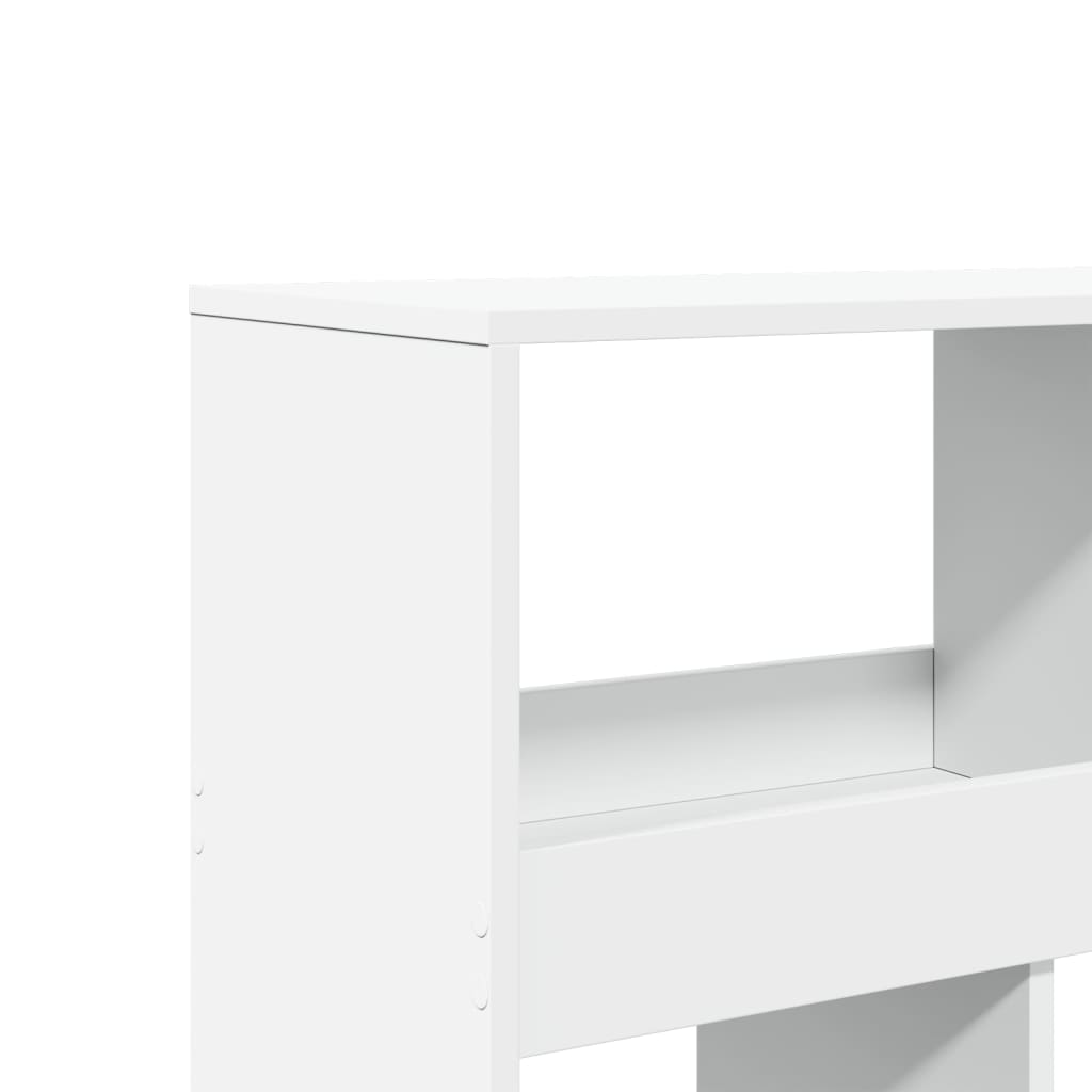 vidaXL Separator de cameră, alb, 100x33x187,5 cm, lemn prelucrat vidaXL Separator de cameră, alb, 100x33x187,5 cm, lemn prelucrat