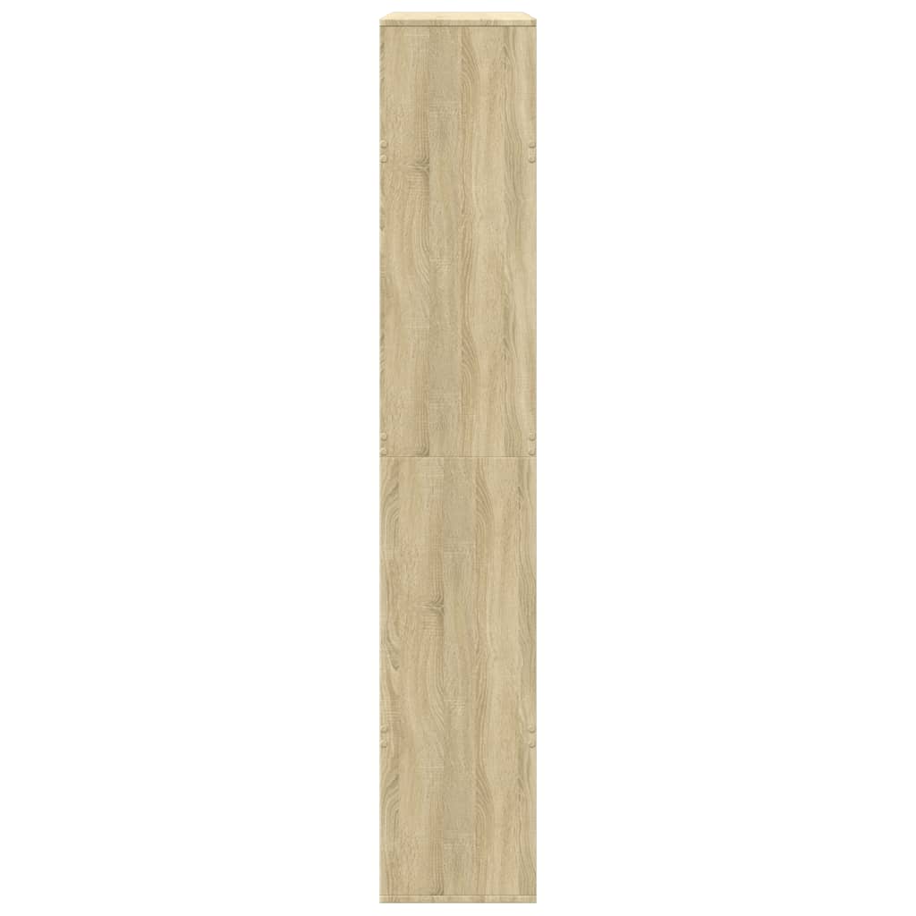 vidaXL Separator cameră, stejar sonom, 100x33x187,5 cm, lemn prelucrat vidaXL Separator cameră, stejar sonom, 100x33x187,5 cm, lemn prelucrat