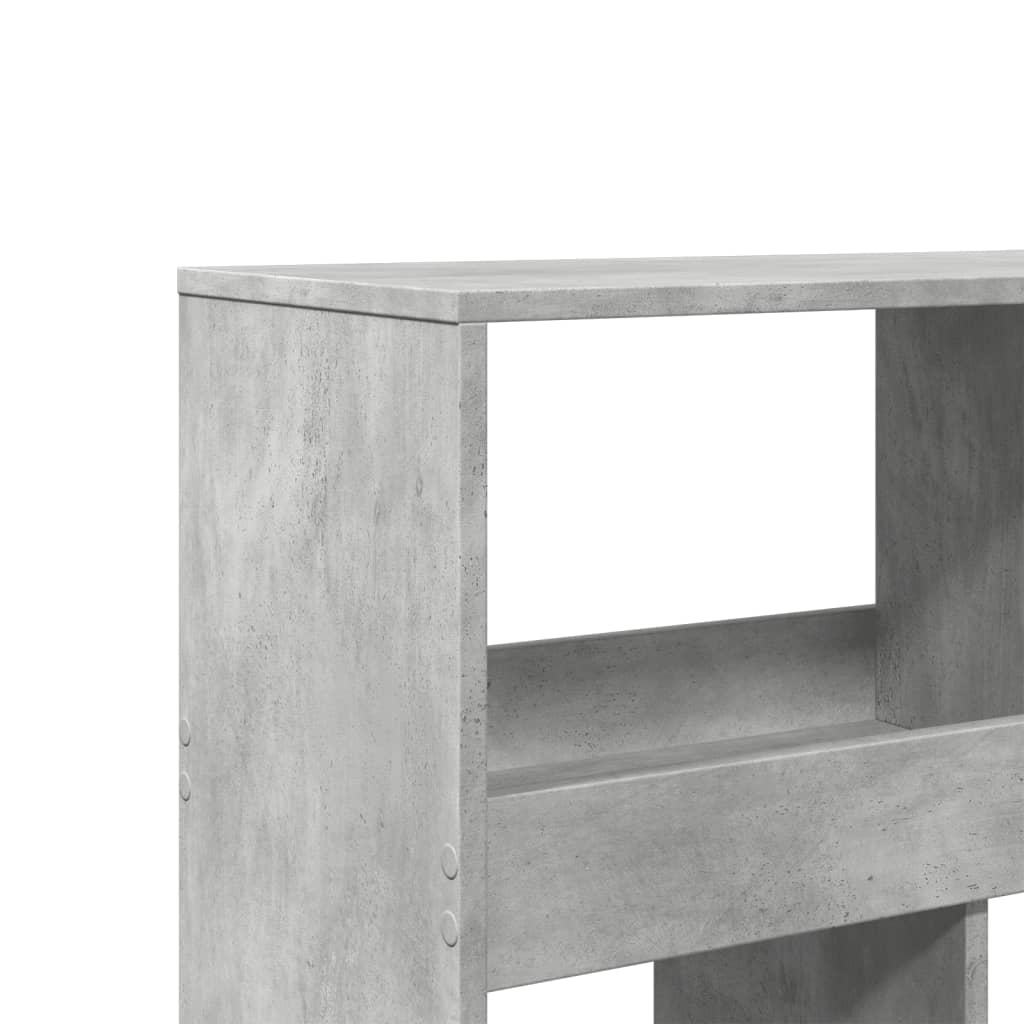 vidaXL Separator de cameră, gri beton, 100x33x187,5 cm, lemn prelucrat vidaXL Separator de cameră, gri beton, 100x33x187,5 cm, lemn prelucrat