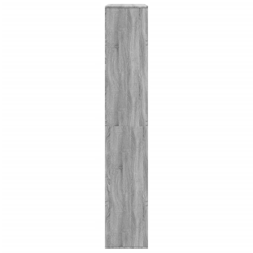 vidaXL Separator de cameră gri sonoma, 100x33x187,5 cm, lemn prelucrat vidaXL Separator de cameră gri sonoma, 100x33x187,5 cm, lemn prelucrat