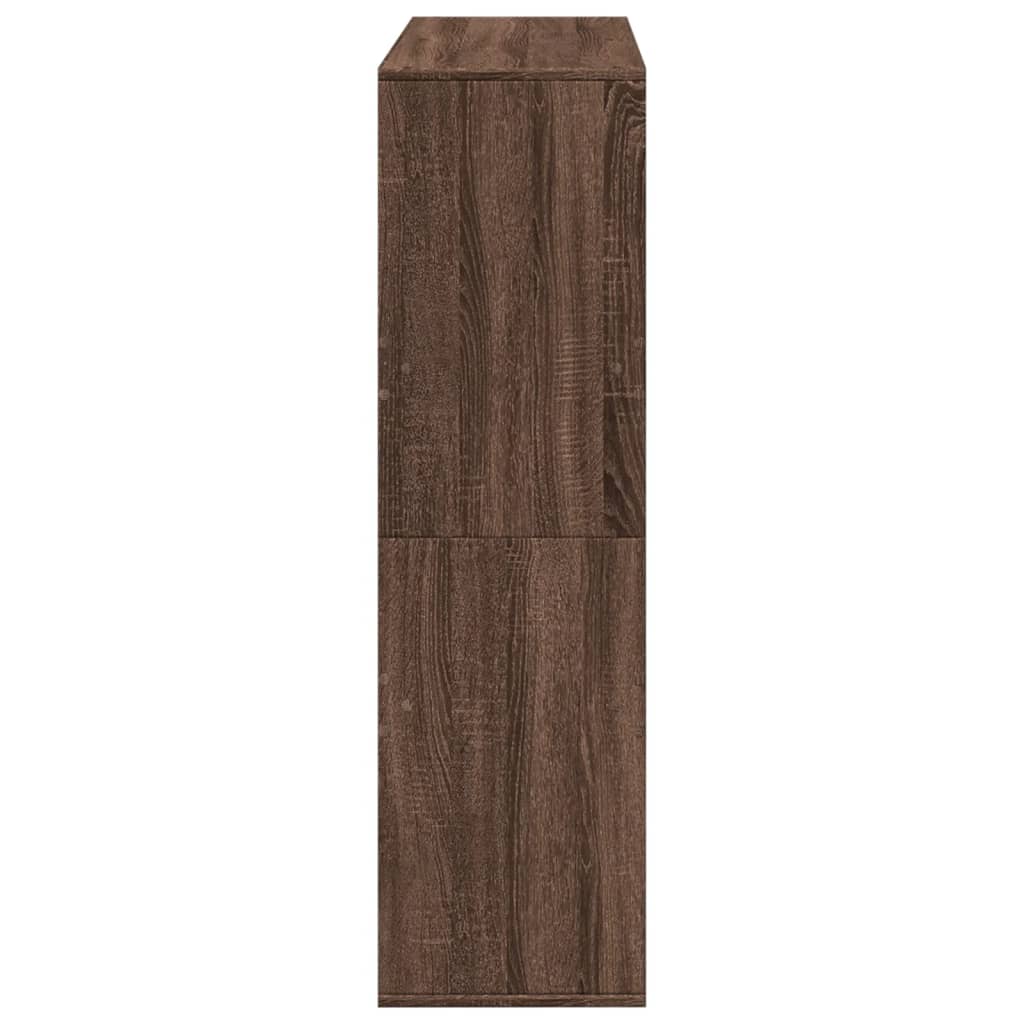 vidaXL Separator cameră, stejar maro, 100x33x115 cm, lemn prelucrat