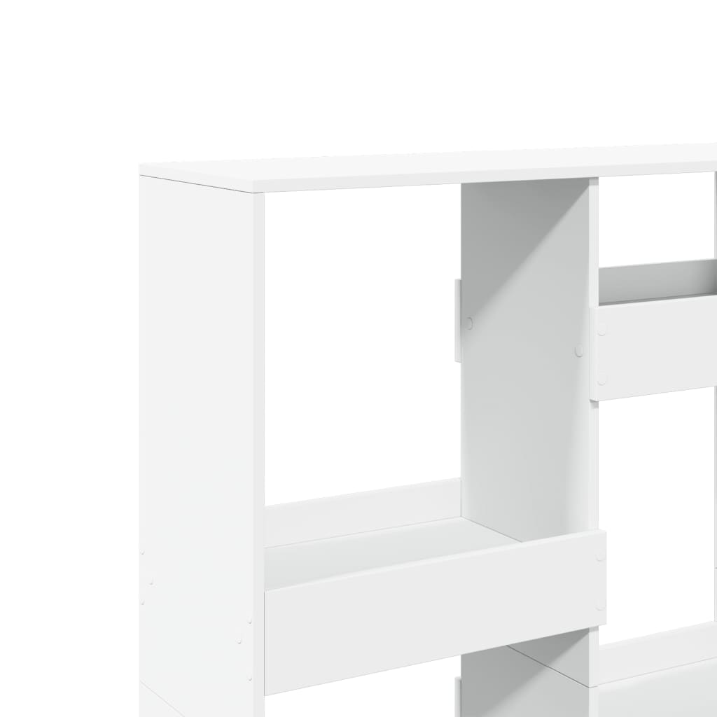 vidaXL Separator de cameră, alb, 100x33x135 cm, lemn prelucrat vidaXL Separator de cameră, alb, 100x33x135 cm, lemn prelucrat