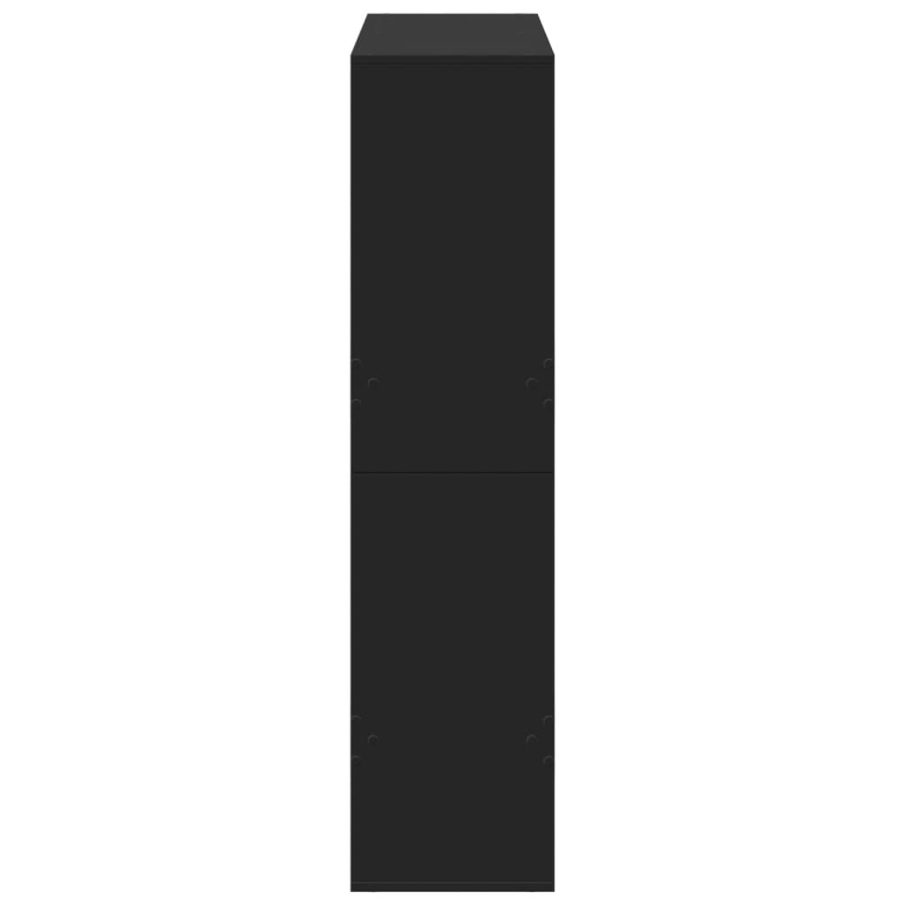 vidaXL Separator de cameră, negru, 100x33x135 cm, lemn prelucrat vidaXL Separator de cameră, negru, 100x33x135 cm, lemn prelucrat