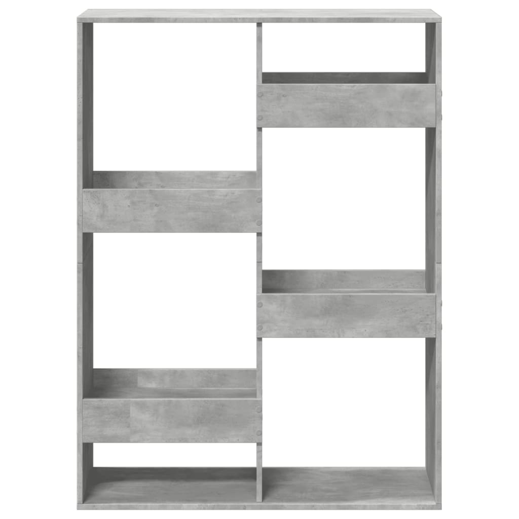 vidaXL Separator de cameră, gri beton, 100x33x135 cm, lemn prelucrat vidaXL Separator de cameră, gri beton, 100x33x135 cm, lemn prelucrat